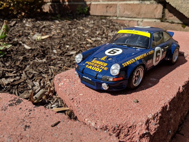 Illustration for article titled Happy Birthday To Me: Sunoco Blue Porsche 911 2.7RSR